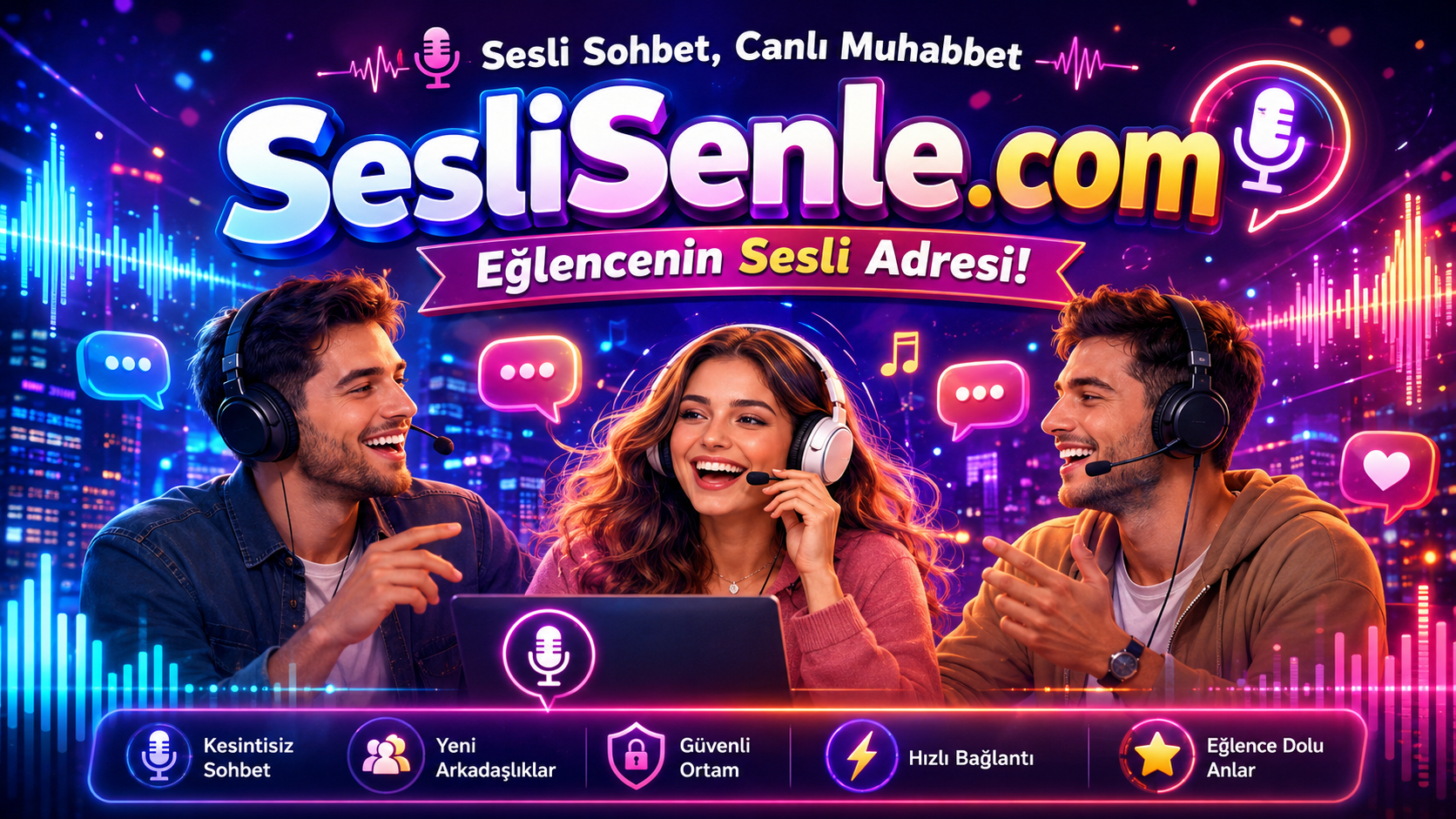 Sesli Sohbet Odalarında Gerçek Muhabbetin Keyfi