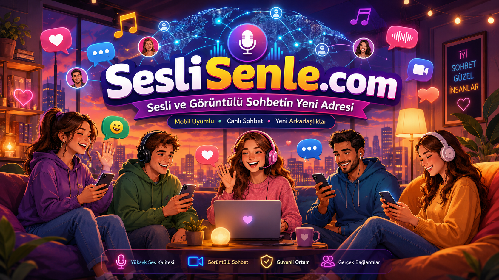 Görüntülü Chat ile Daha Gerçek ve Güvenli Tanışmalar