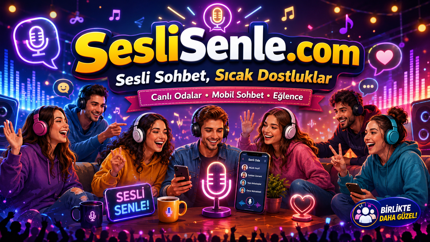 Müzik Sohbet Odalarında Chat ve Eğlence Bir Arada